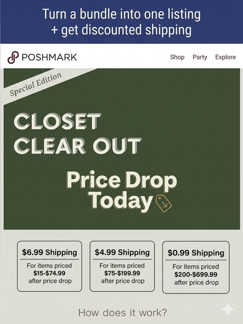 Huge Discounted Shipping Today For Clear Out Day​​​​​​​​​​​​​